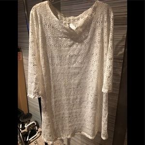 Lace Beach Swimsuit Coverup